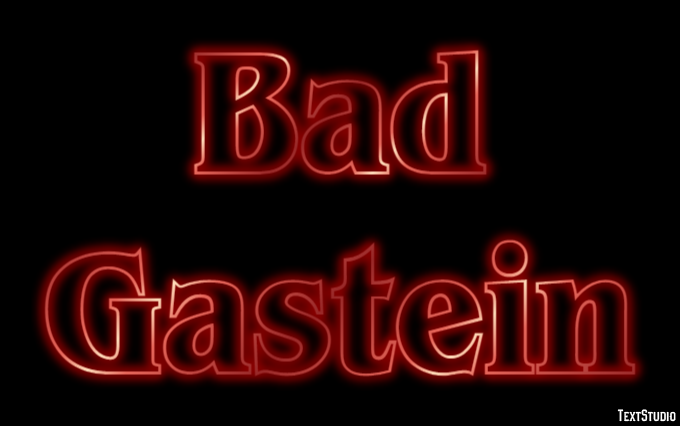 Bad Gastein Effetto testo