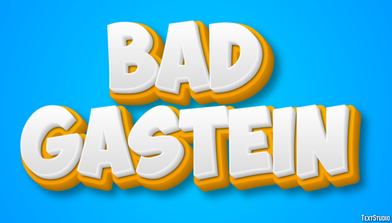 Bad Gastein Effetto testo