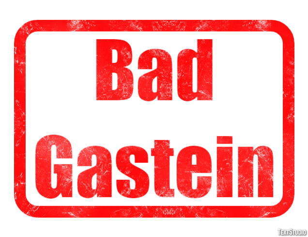 Bad Gastein Effetto testo