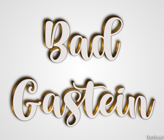 Bad Gastein Effetto testo
