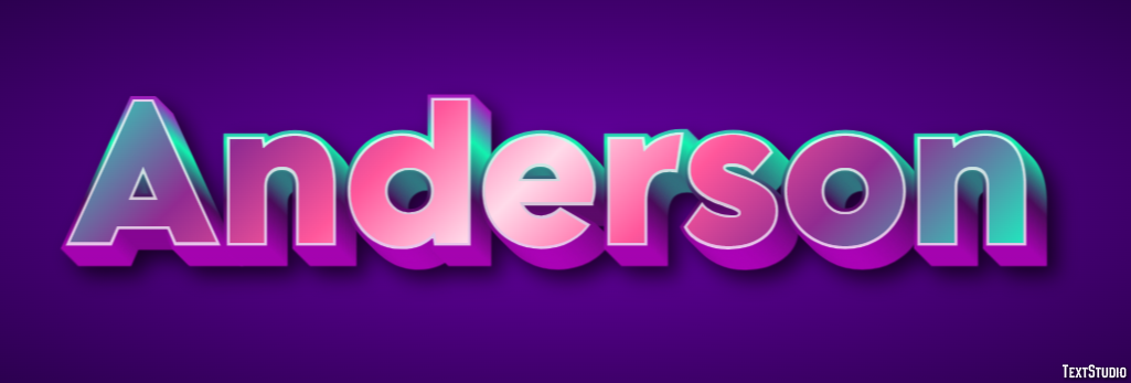 Anderson Text Effect