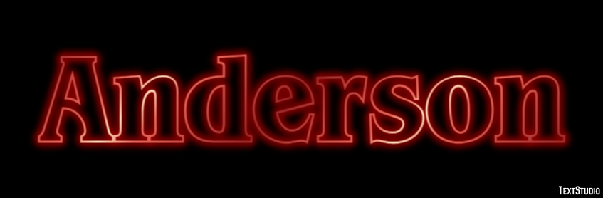 Anderson Text Effect