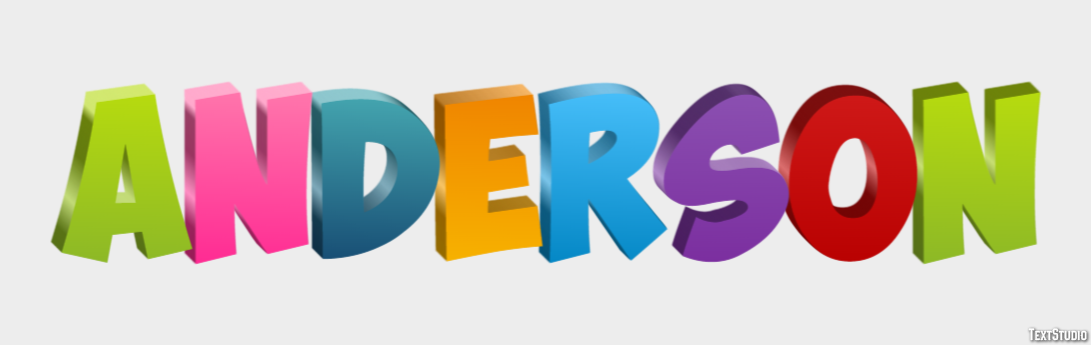 Anderson Text Effect