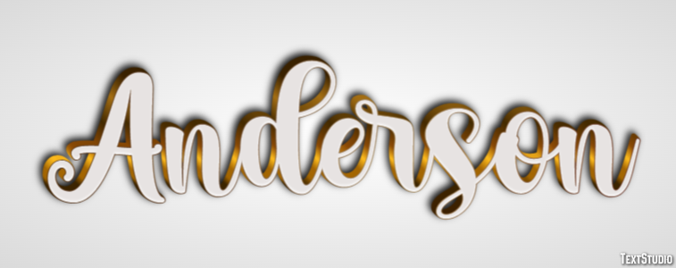 Anderson Text Effect