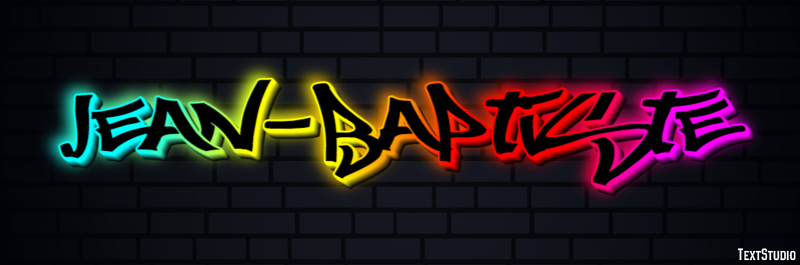 Jean-Baptiste Text Effect