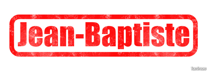 Jean-Baptiste Texteffekt