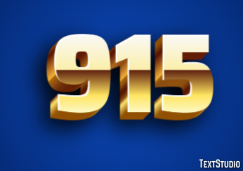 915 Text Effect