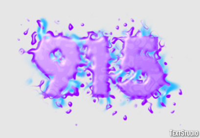 915 Text Effect