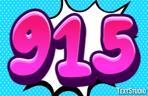 915 Text Effect