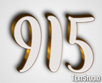 915 Text Effect