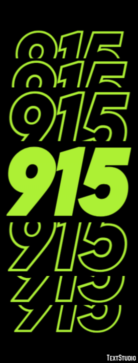 915 Text Effect