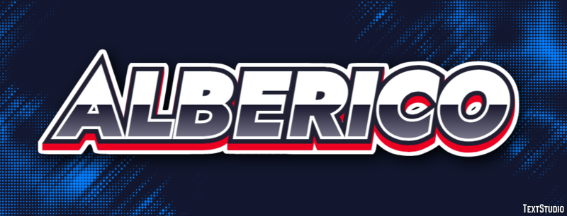 Alberico Text effect