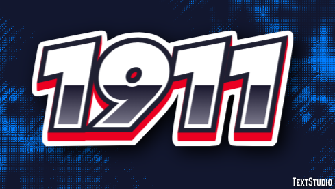 1911 Texteffekt