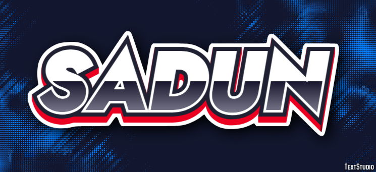 Sadun Texteffekt