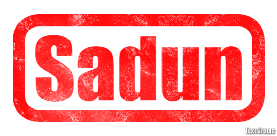 Sadun Texteffekt