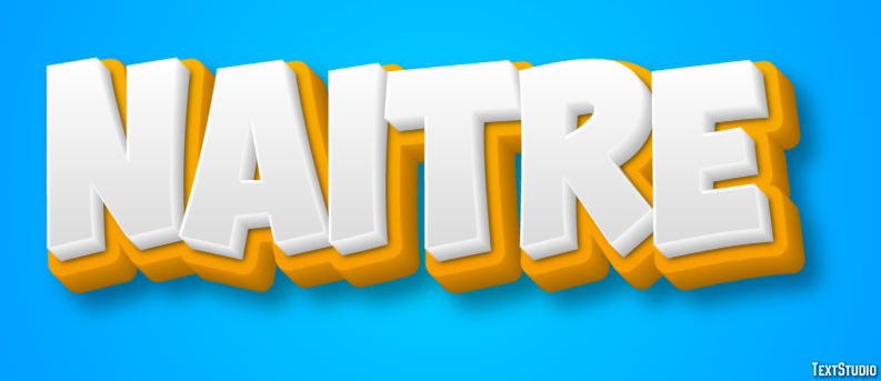 Naître Effet de Texte