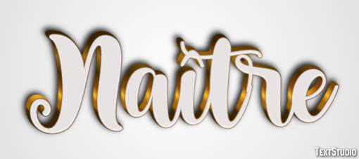 Naître Effet de Texte
