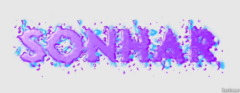 Sonhar Efeito do texto