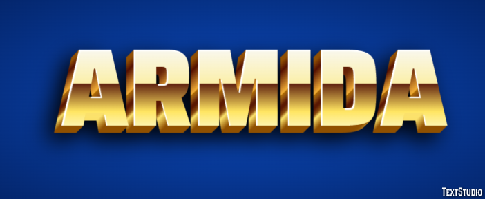 Armida Text effect