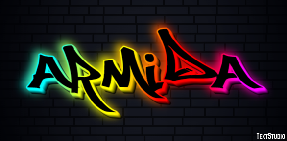 Armida Text effect