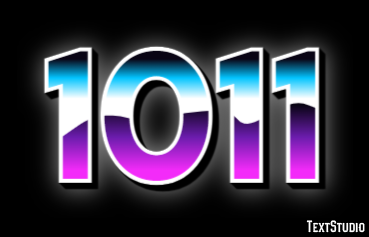 1011 Efeito de texto