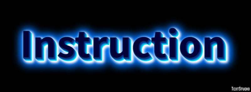 Instruction Text Effect