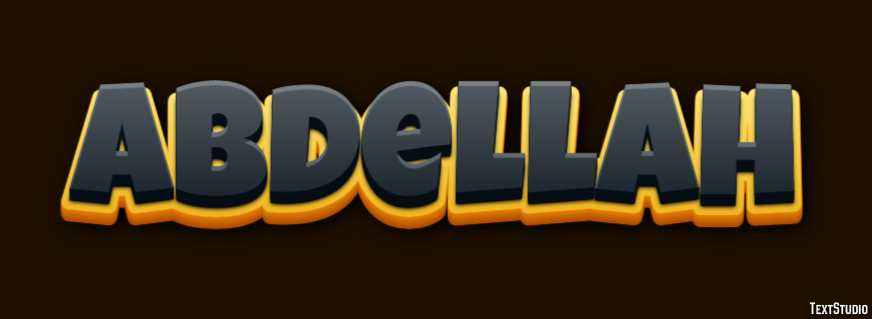 Abdellah Text Effect