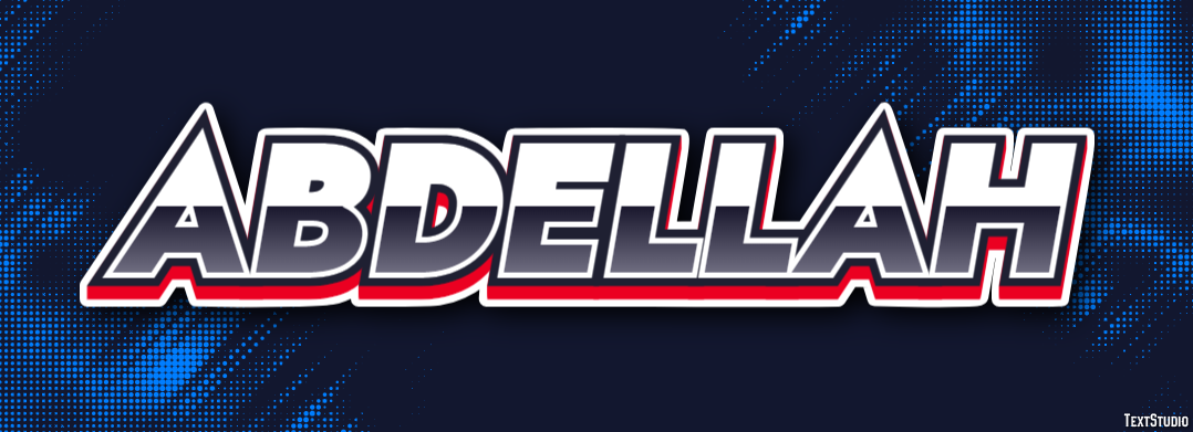 Abdellah Text Effect