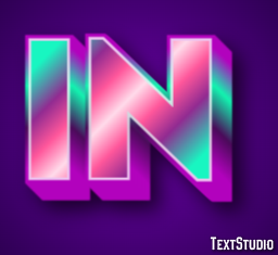 In Text effect