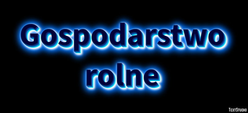 Gospodarstwo rolne Efekt tekstowy