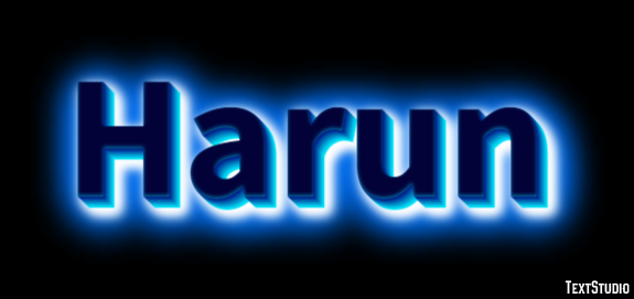 Harun Text Effect