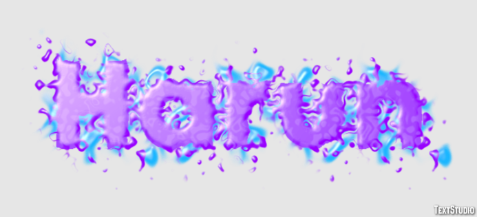 Harun Text Effect