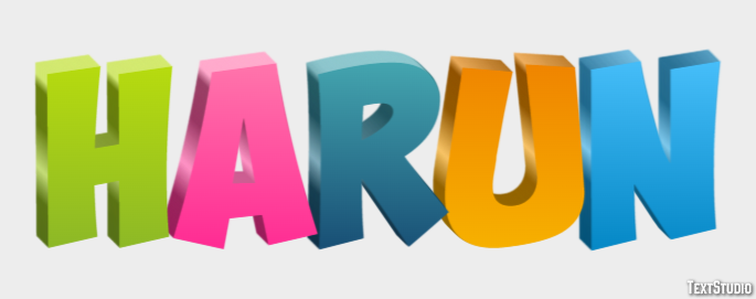 Harun Text Effect