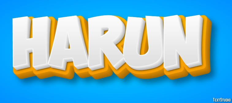Harun Text effect