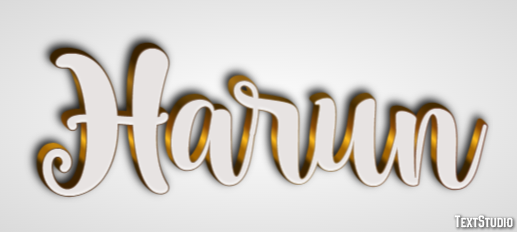 Harun Text Effect
