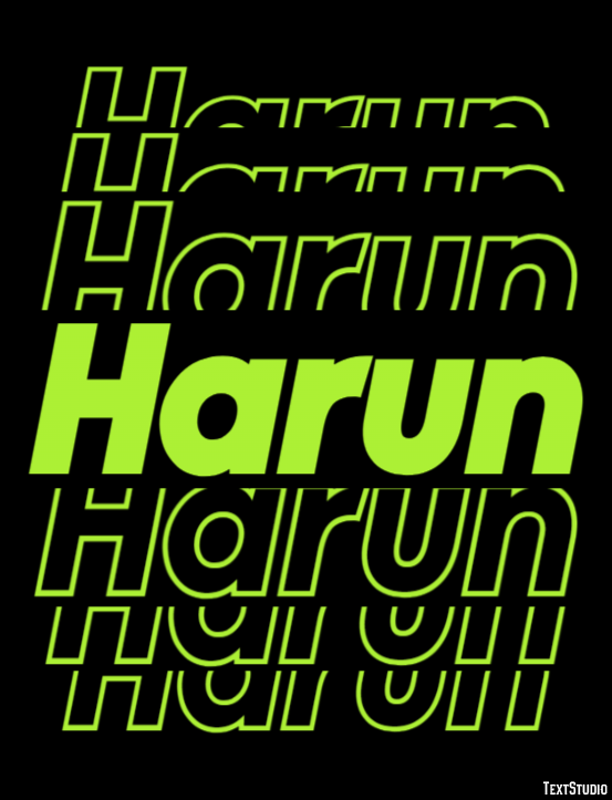Harun Text Effect