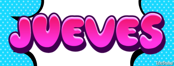 Jueves Efecto de texto