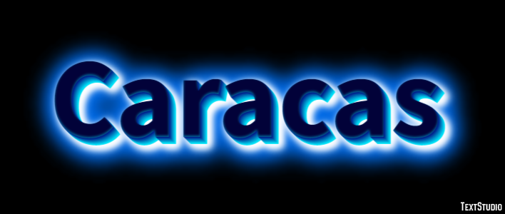Caracas Effet de Texte