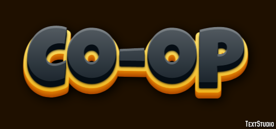 Co-op Tekst Effect