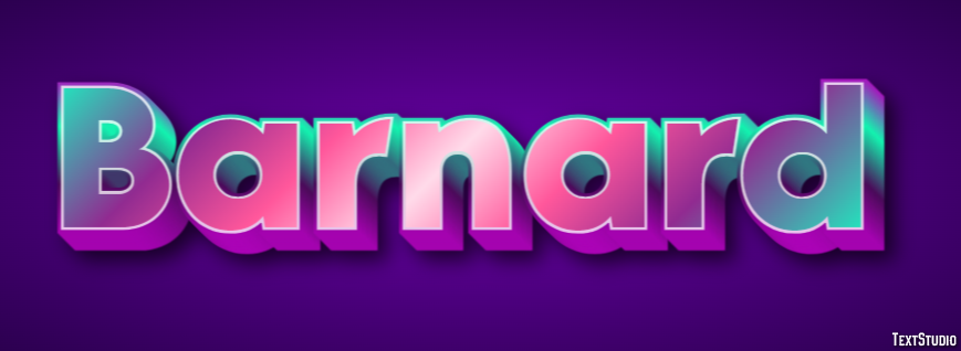 Barnard Text Effect