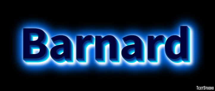 Barnard Text Effect