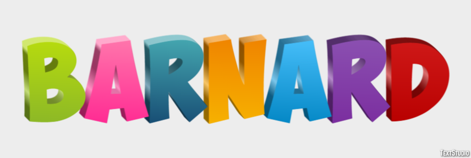 Barnard Text Effect