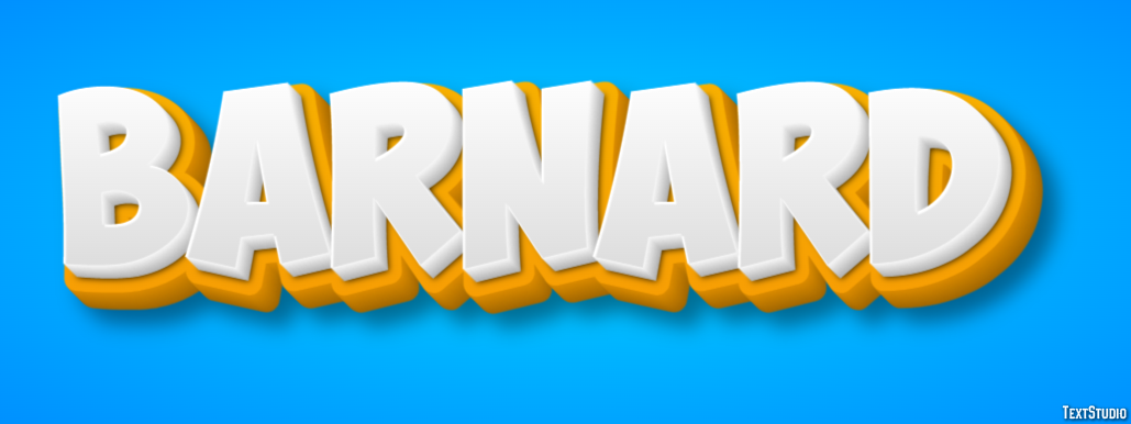 Barnard Text Effect