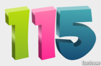 115 Effetto testo