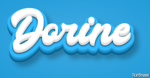 Dorine Texteffekt
