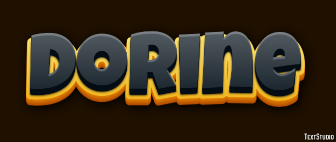 Dorine Texteffekt