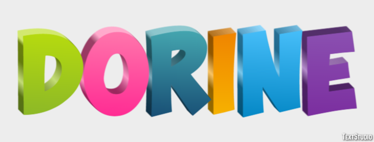 Dorine Texteffekt