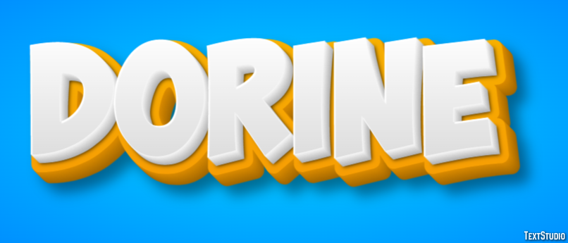 Dorine Texteffekt