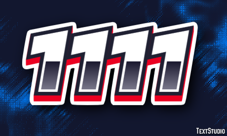 1111 Efekt tekstowy