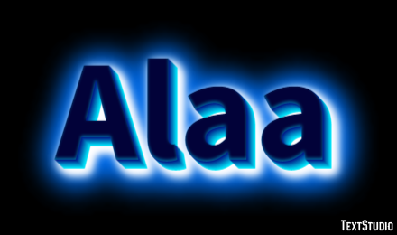 Alaa Text Effect